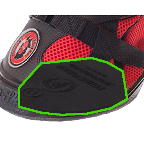 Equine Fusion Comfort Pads Horse Hoof Boot Pads Pair