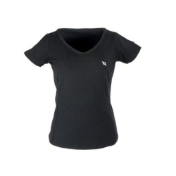 Back On Track V Neck Ladies T-Shirt