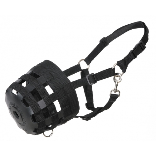 Best Friend Equine Deluxe Grazing Muzzle Size Pony Horse Bf04 Black for sale online 