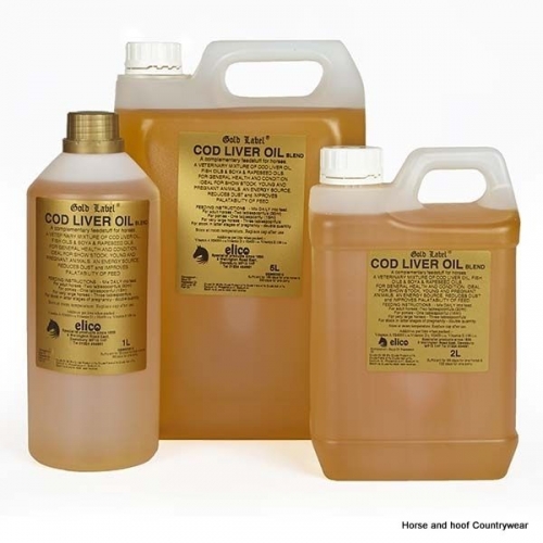 500ML GOLD LABEL NATURAL SOLID HOOF OIL WITH ADDED COD LIVER OIL EQUESTRIAN