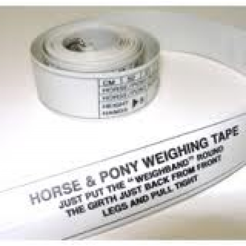 Horse weight tape free